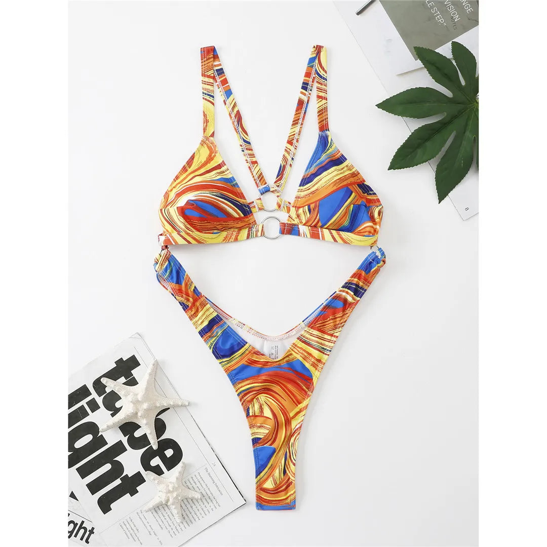 Ring of Fire Monokini